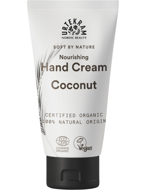 Crème pour les mains à la noix de coco 75 ml Urtekram beurre de karité bio Abcbeauté beauté des mains