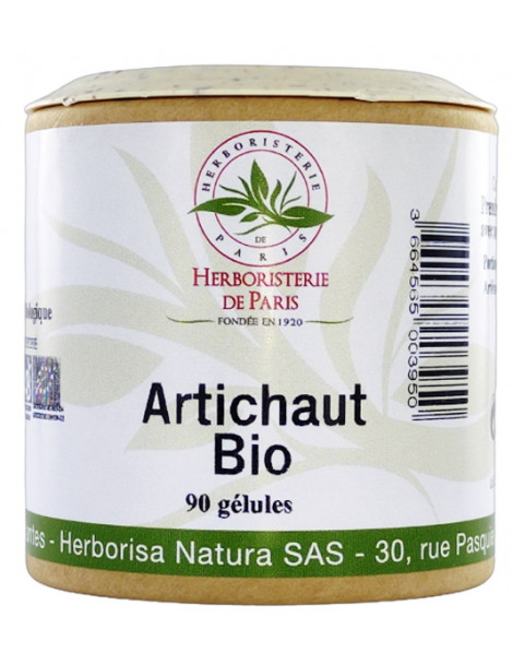 Artichaut bio 90 gélules Herboristerie de Paris foie et digestion Abcbeauté complément alimentaire