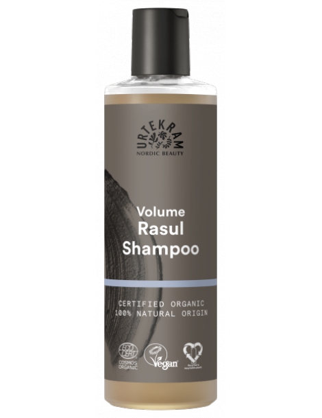 Shampoing Rhassoul effet volume 250 ml Urtekram cheveux normaux secs purifiant Abcbeauté shampooing