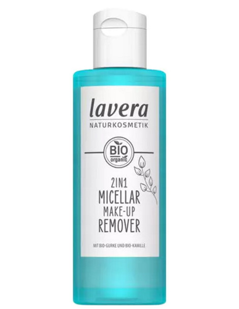Eau micellaire démaquillante 2en1  biphasé 100 ml Lavera - cosmétique bio abcbeauté