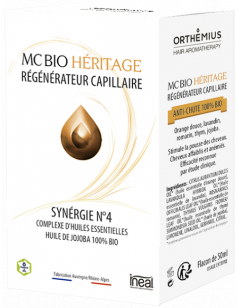 Régénérateur capillaire MC Bio stimulant anti chute 50 ml Orthemius Orthebio