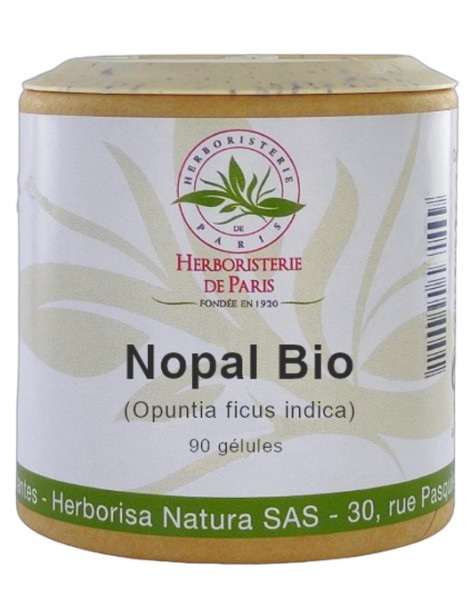 Nopal bio Opuntia ficus 90 gélules Herboristerie de paris silhouette minceur satiété Abcbeauté