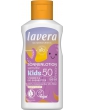 Lotion solaire sensitive Kids SPF 50 Plus 100 ml Lavera creme solaire bio Abcbeauté