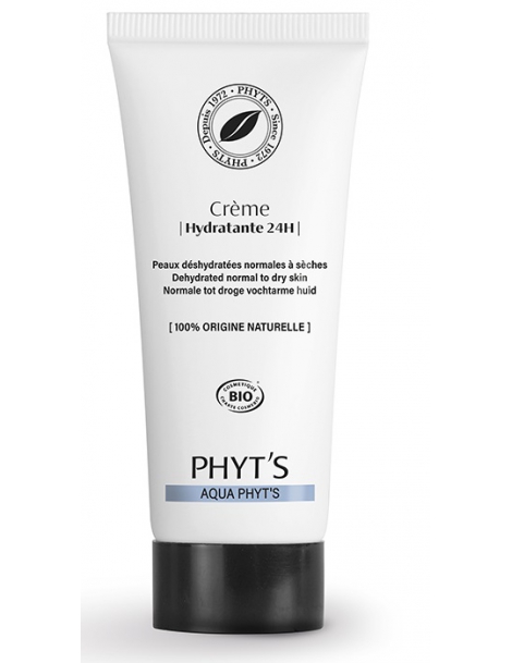Aqua Phyt's Crème Hydratante 24H 40ml Phyt's acide hyaluronique repulpant Abcbeauté soin visage