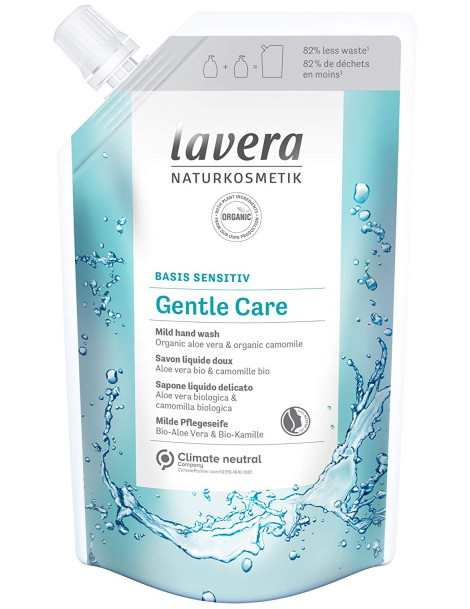 Recharge Savon liquide Basis Sensitiv 500 ml Lavera savon liquide corps et mains économique Abcbeauté