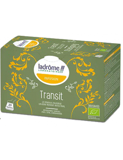 Infusion Bon Transit 20 sachets de 1.5gr Ladrôme tisane laxative séné bourdaine Abcbeauté