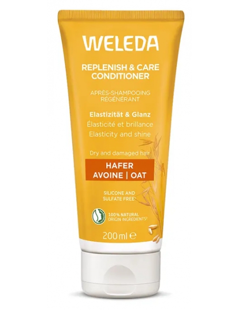 Après Shampooing régénérant à l'Avoine 200ml Weleda après shampoing doux cheveux ternes Abcbeauté