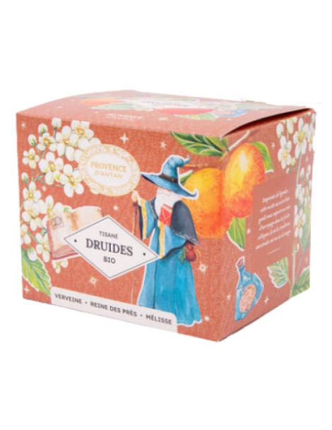 Tisane des Druides 20 sachets Recharge carton Provence D Antan tisane celtique souci sauge rose Abcbeauté herboristerie