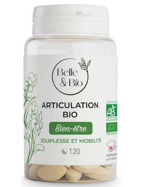 Articulation bio 120 comprimés - Belle et Bio flexibilité articulaire Abcbeauté