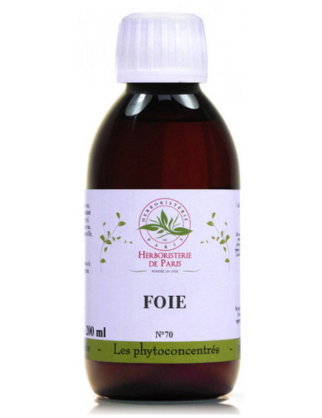 Phyto Concentré Foie 200 ml Herboristerie de Paris aide la fonction hépatique Abcbeauté herboristerie