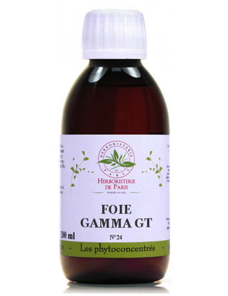 Phyto concentré Foie Gamma GT 200 ml Herboristerie de paris fonction des cellules hépatiques abcbeauté