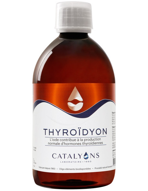 THYROIDYON Oligo éléments 500 ml Catalyons Hypothyroidyon iode abcbeauté