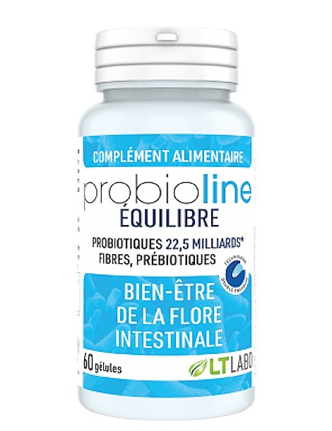 Probioline 3 probiotiques 60 gelules LT Labo Abcbeauté ferments lactiques microbiotiques