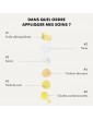 Gouttes autobronzantes hâle léger 30ml Clémence et Vivien à utiliser à la fin de la routine de soins du soir