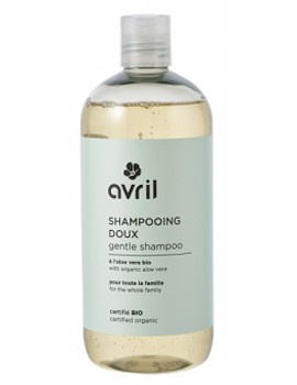 Shampoing doux 500 ml Avril aloe vera shampooing doux toute la famille Abcbeauté
