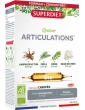 Quatuor Articulations bio 20 ampoules de 10ml Super Diet harpagophytum confort articulaire Abcbeauté herboristerie