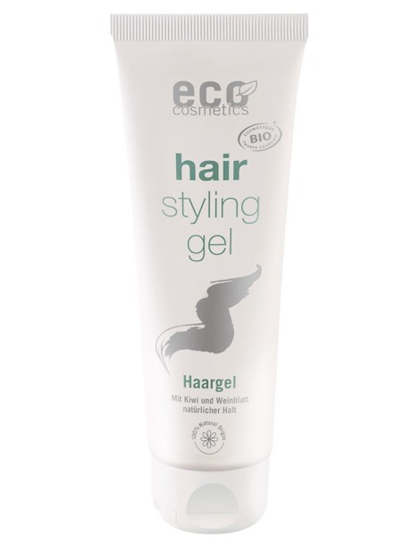 Gel fixant Kiwi et feuilles de vigne 125ml Eco Cosmetics gel de fixation capillaire naturel Abcbeauté