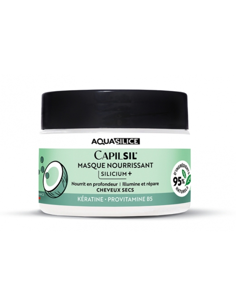 Masque capillaire Kératine Mangue Coco 250 ml Aquasilice panthénol silicium organique Abcbeauté beauté des cheveux