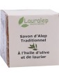 Savon d'Alep Traditionnel 180 gr Lauralep baies de laurier olive anti rougeurs peau sensible abcbeauté