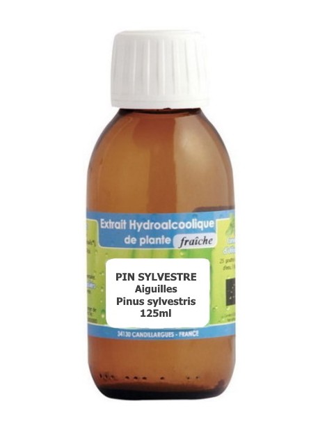 Extrait hydro alcoolique Pin sylvestre aiguilles 125ml Phytofrance aide les voies respiratoires Abcbeauté