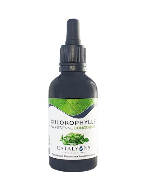 Chlorophylle Magnésienne concentrée liquide 50 ml Catalyons detoxification Abcbeauté oligo-éléments