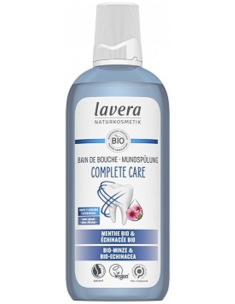 Bain de bouche Complete care sans fluor 400 ml Lavera échinacée menthol Abcbeauté Natrue