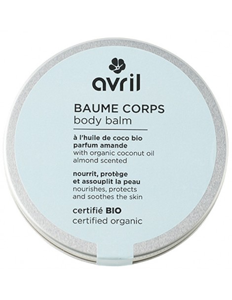 Baume Corps certifié Bio 200 ml  Avril karité tournesol coco frangipane Abcbeauté baume corporel
