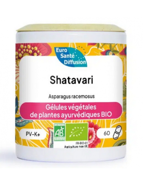 Shatavari 375mg BIO 60 gélules Phytofrance fertilité chez la femme Abcbeauté femme