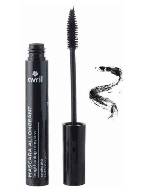Mascara Allongeant Noir certifié Bio 9ml Avril Cosmétique dynamique et hydratant maquillage bio Abcbeauté