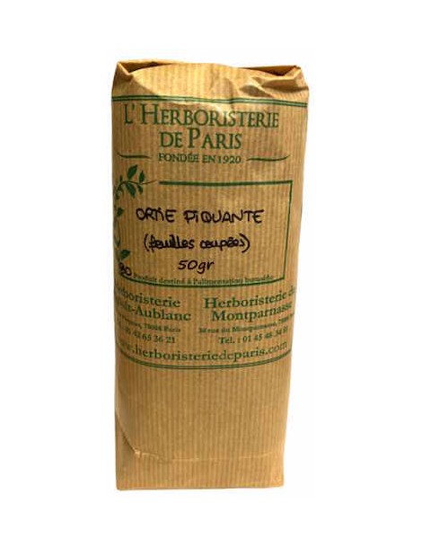 Tisane d'Ortie Piquante Feuille Bio 50gr Herboristerie de Paris infusion ortie piquante feuilles abcbeauté Herboristerie