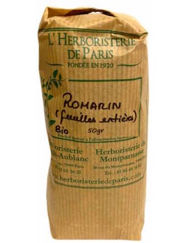 Tisane au Romarin bio feuilles 50 gr Herboristerie de Paris infusion romarin bio Abcbeauté herboristerie