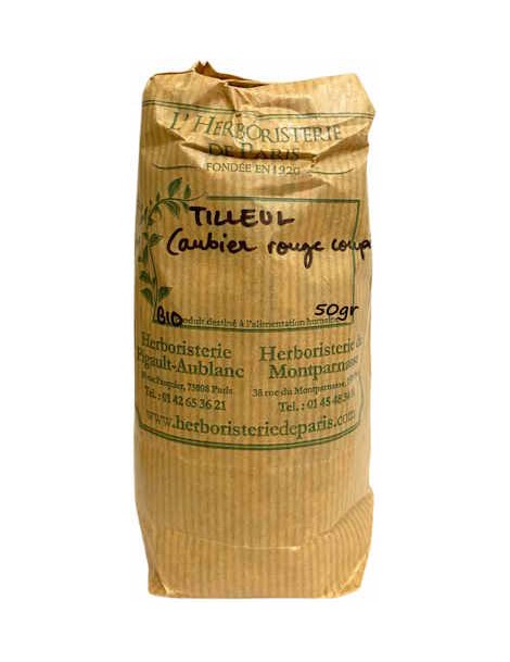 Tisane Aubier de Tilleul bio 50 gr Herboristerie de Paris décoction aubier de tilleul foie Abcbeauté herboristerie