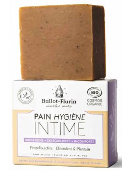 Pain Hygiène Intime à la Propolis 100gr Ballot Flurin propolis ricin olive laurier Abcbeauté hygiène féminine