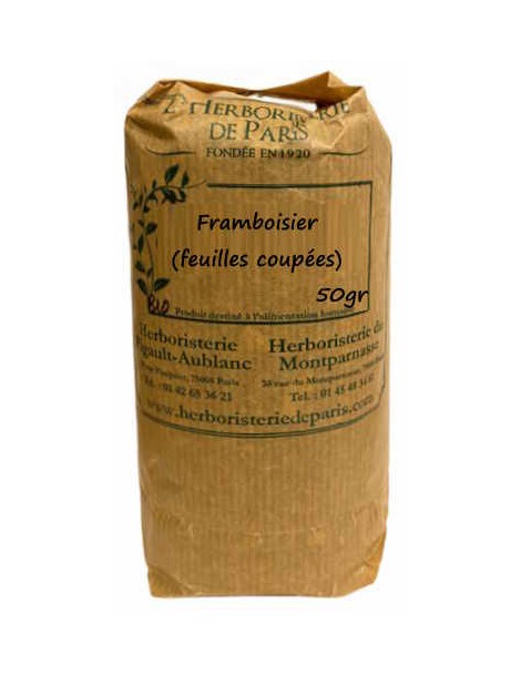 Tisane Framboisier BIO 50g Herboristerie de Paris cycle menstruel suivre l'avis de la sage femme Abcbeauté herboristerie
