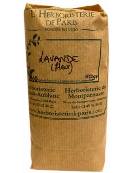 Tisane Lavande bio 50 gr Herboristerie de Paris fleurs de lavande pour infusion Abcbeauté Herboristerie