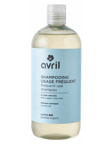 Shampooing usage fréquent certifié bio 500ml Avril Shampoing usage fréquent cheveux fragiles délicats Abcbeauté