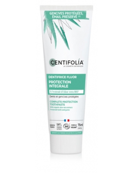 Dentifrice Protection intégrale au fluor 75ml Centifolia