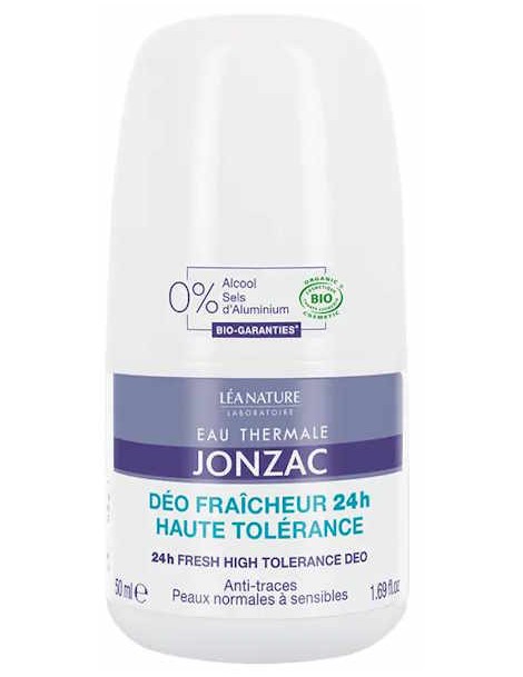 Déo fraicheur 24H Haute Tolérance 50ml Eau thermale de Jonzac déodorant bio peaux sensibles Abcbeauté hygiène