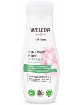 Soin lavant intime sécheresse 200 ml Weleda gel d'hygiène intime sécheresse vaginale Abcbeauté