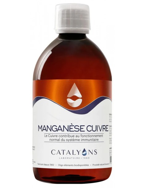 Oligo élément MANGANESE CUIVRE 500 ml