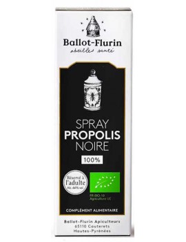 Spray Propolis noire française 15ml Ballot Flurin voie orale hygiène bucco dentaire gorge Abcbeauté