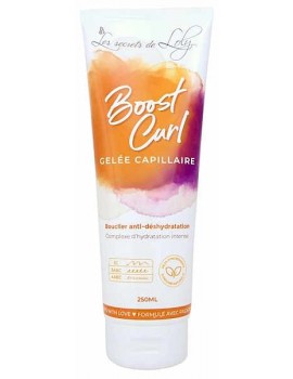 Boost Curl Gelée capillaire hydratante 250 ml Les Secrets de Loly gelée redéfinissante cheveux texturés abcbeauté