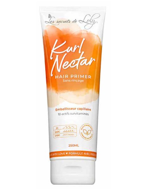 Kurl Nectar Hair Primer 250 ml Les secrets de Loly crème capillaire nourrissante abcbeauté cheveux texturés