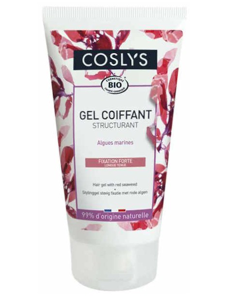 Gel coiffant structurant Algues marines 150ml Coslys gel fixation forte algue rouge Abcbeauté