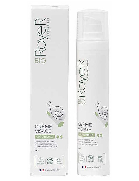 Crème visage hydratante bave d’escargot bio 50ml Royer anti rides anti âge protectrice hydratante Abcbeauté