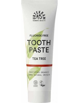 Dentifrice au Tea tree 75ml Urtekram arbre à thé myrrhe magnolia Abcbeauté hygiène bucco dentaire
