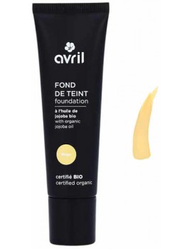 Fond de teint Beige Certifié Bio 30ml Avril Fond de teint perfect finish maquillage bio abcbeauté