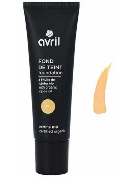 Fond de teint Miel certifié bio 30ml Avril Cosmétique couvrance teinte moyenne peau déjà hâlée Abcbeauté maquillage bio