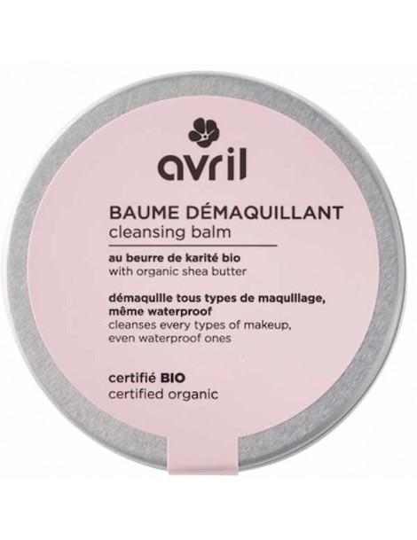 Baume démaquillant solide 100ml Avril Cosmétique contre le maquillage waterproof Abcbeauté