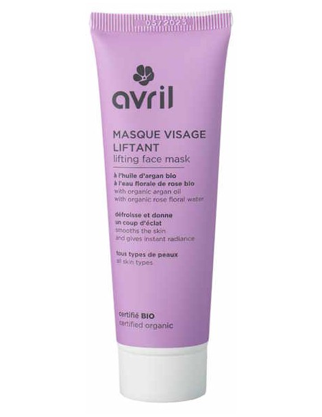 Masque visage liftant 50ml Avril Cosmétique hydratation liftant anti âge Abcbeauté